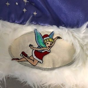 Tinker bell Disney purple Santa hat